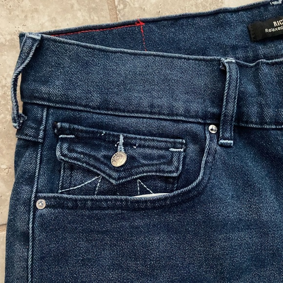 True Religion - Ricky SN Flat Short - W-33 -  Dark Lagoon Wash - Picture 2 of 8